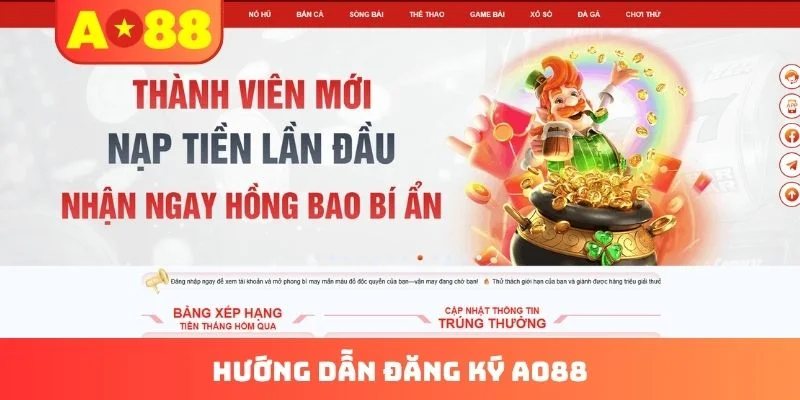 Hướng Dẫn Đăng Ký AO88 - Bắt Đầu Cuộc Phiêu Lưu Đầy Bất Ngờ