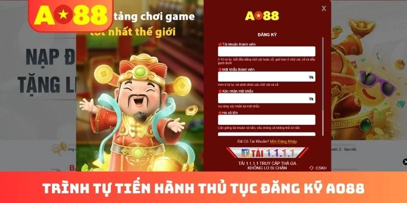 Trình tự tiến hành thủ tục đăng ký AO88 Trình tự tiến hành thủ tục đăng ký AO88
